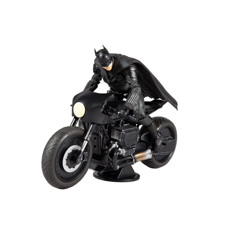 McFarlane Toys DC Batcycle: The Batman (Movie) Action Vehicle - Image 5