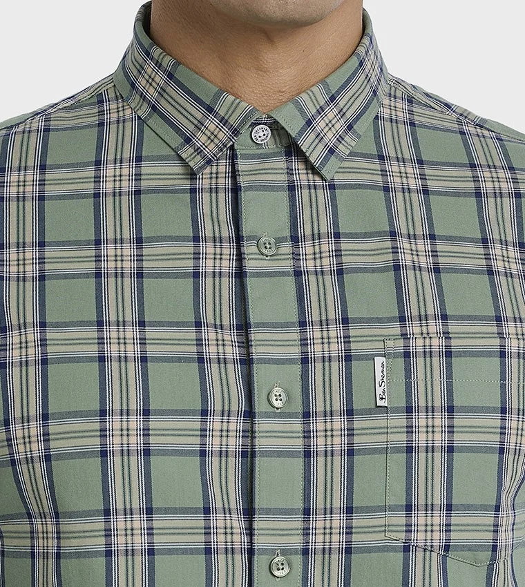Ben Sherman  Ben Sherman Men's Long Sleeve Striped Shirts for Men | Best Price UAE