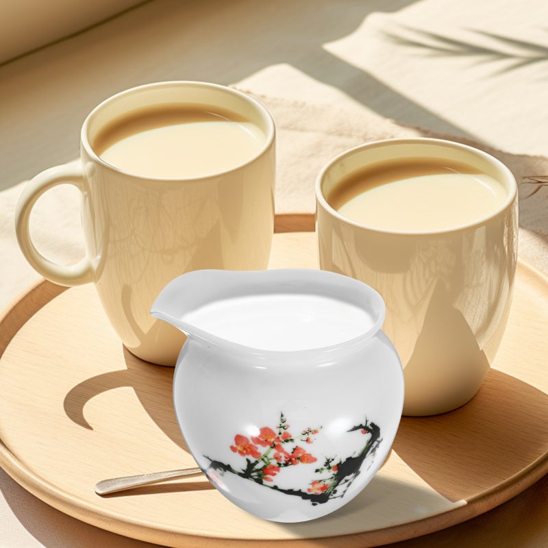 Ceramic Pot Gravy Boat Sauce Jug With Spout Salad Dressing Boat Dressing Serving Pitcher - Image 2