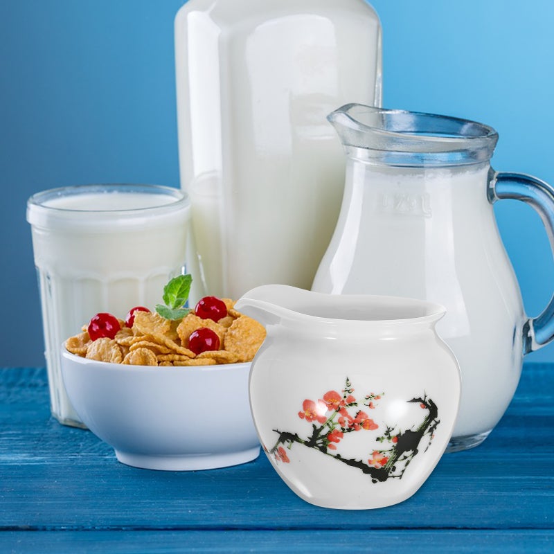 Ceramic Pot Gravy Boat Sauce Jug With Spout Salad Dressing Boat Dressing Serving Pitcher - Image 4