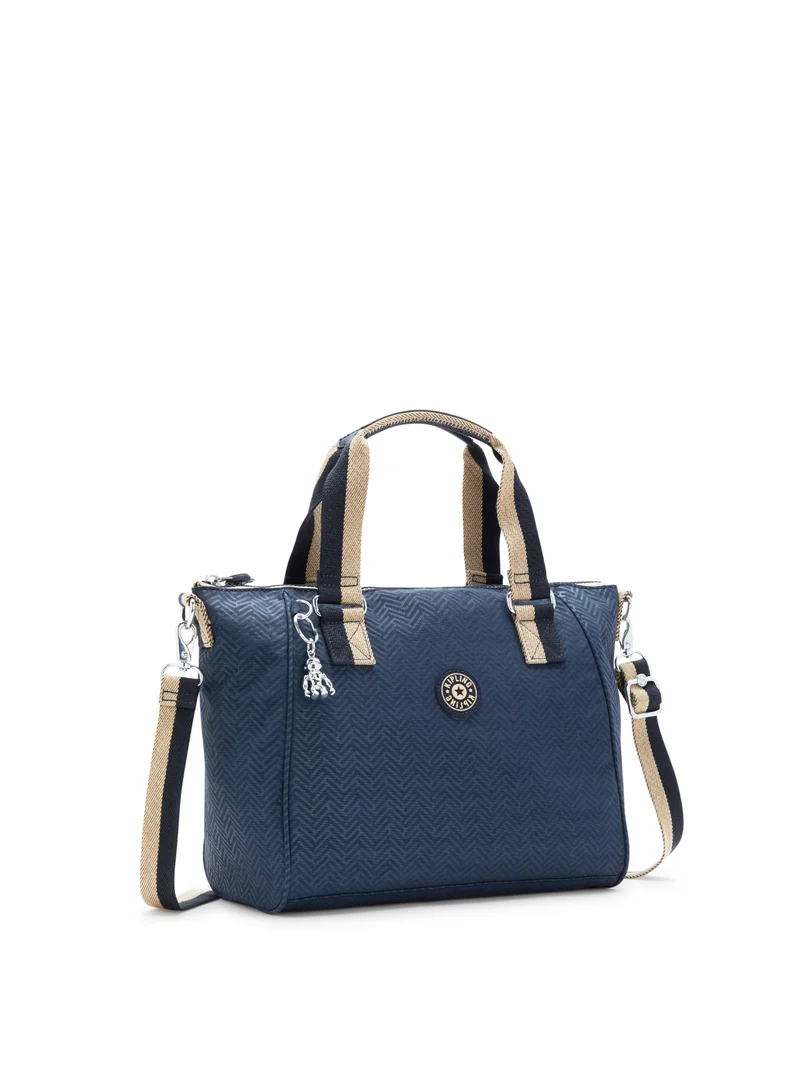 kipling Amiel Medium Handbag (With Removable Shoulderstrap) Bags Endless Bl Emb,For Women