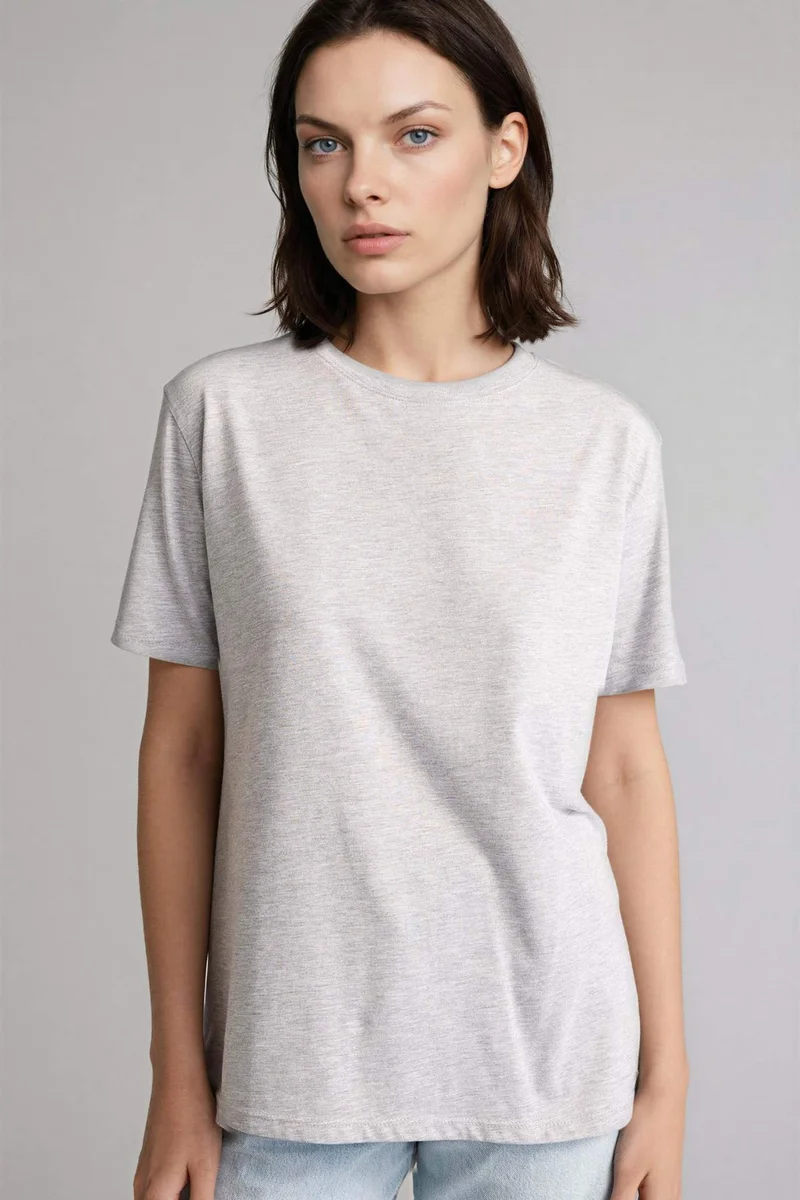 DeFacto Regular Fit Crew Neck Basic Short Sleeve T-Shirt