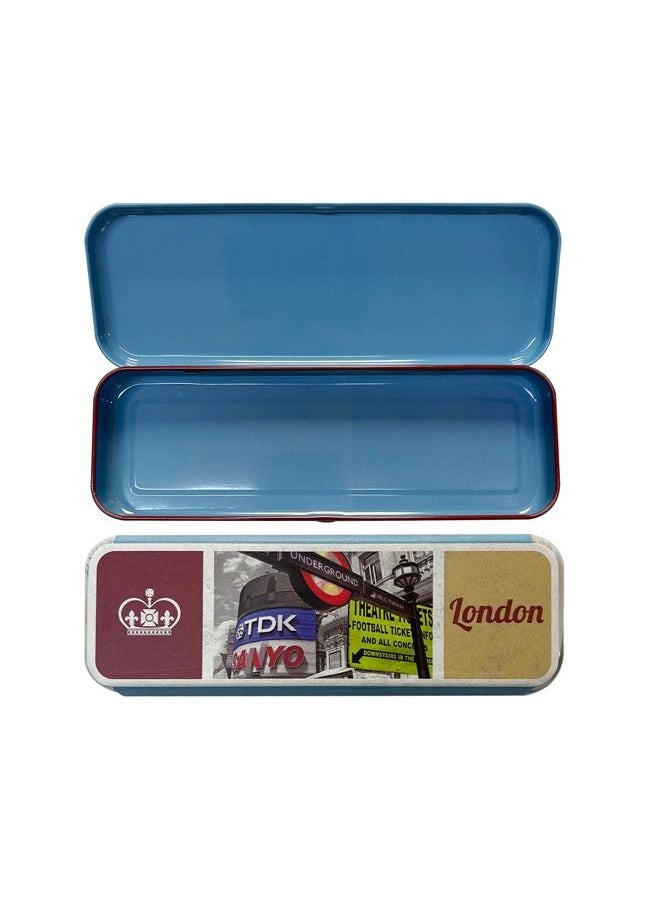 XIANGYU - 4-Pieces Rectangle Pencil Case Gift Tin Boxes  Good Quality For School - Image 1