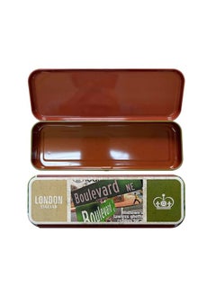 XIANGYU 4-Pieces Rectangle Pencil Case Gift Tin Boxes  Good Quality For School  - Image 5