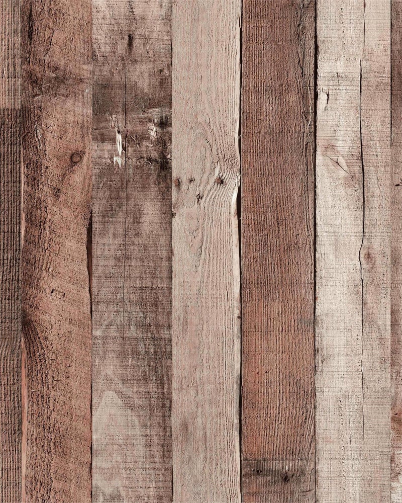 Yun-aeon Natural Wood-Cinnamon Wood Contact Paper Peel and Stick Wallpaper 17.3"x 80"Self Adhesive Removable Vintage Faux Wood Wall Paper Plank Shelf Home Decoration Kitchen Counter Cover Use - Image 1