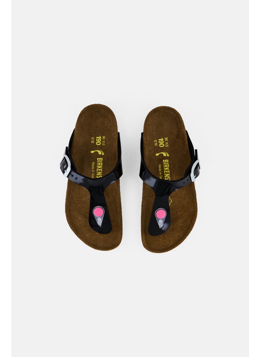 BIRKENSTOCK Kids Girl Slip On Cork Sandals, Multicolor  - Image 3