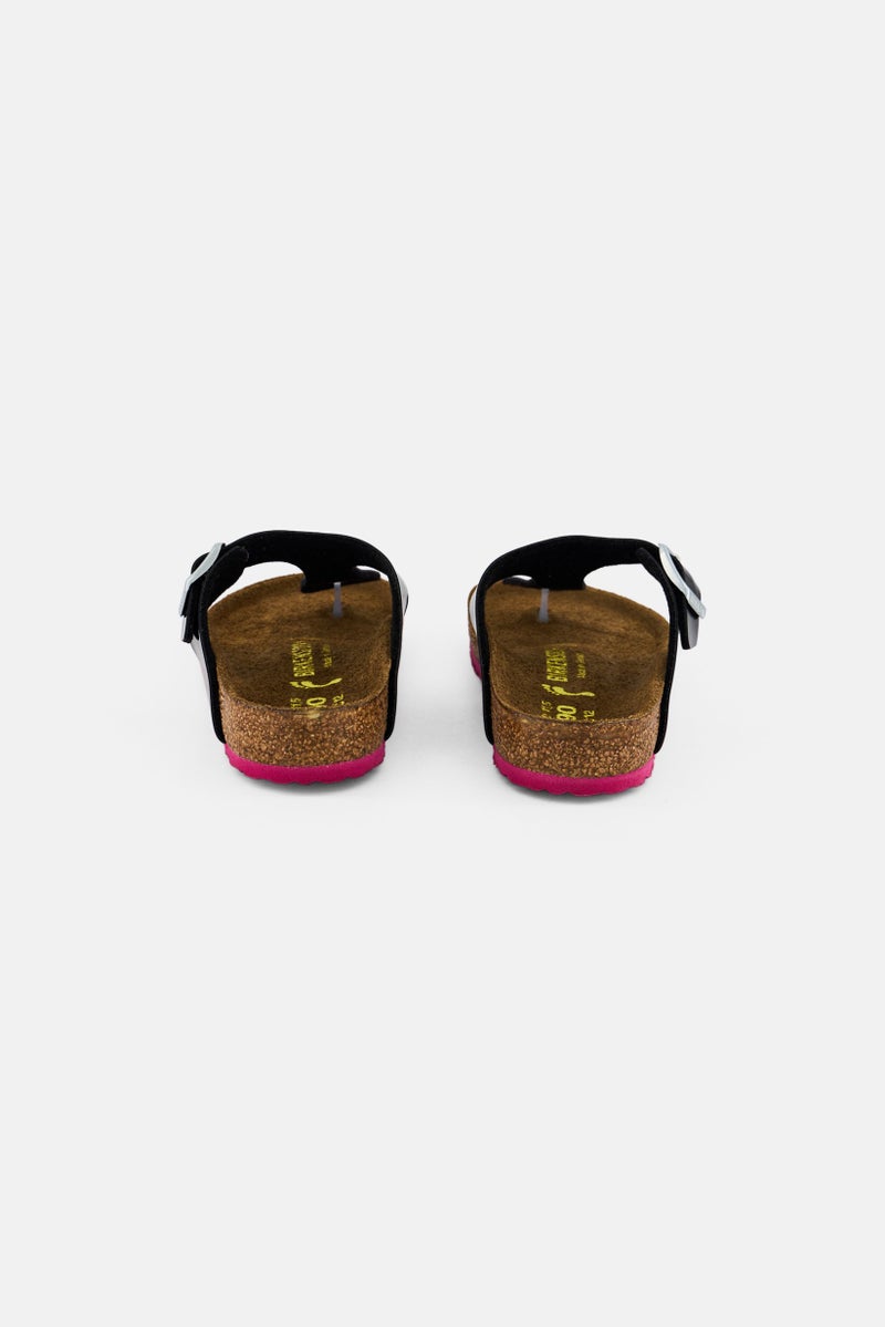 BIRKENSTOCK Kids Girl Slip On Cork Sandals, Multicolor  - Image 4