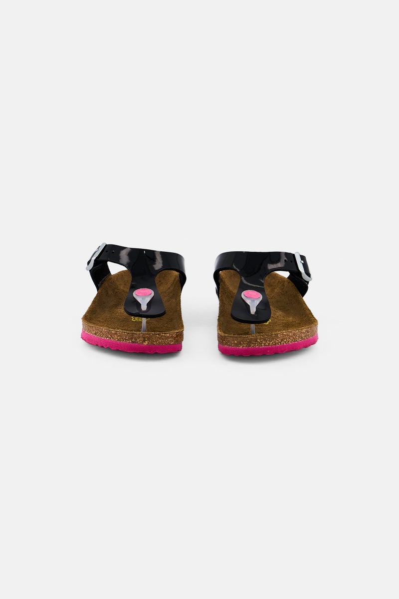 BIRKENSTOCK Kids Girl Slip On Cork Sandals, Multicolor  - Image 2