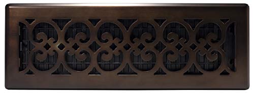 Decor Grates SPH414-RB Floor Register, 4x14, Rubbed Bronze Finish - Image 3