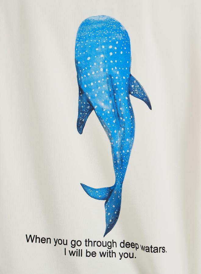 تايك تو تيشيرت كبير بطباعة جرافيك تيك تو - Image 5