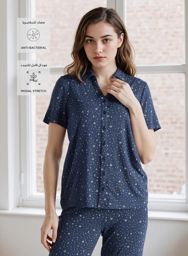Splash FAV Printed Modal Pyjama Set - Image 1