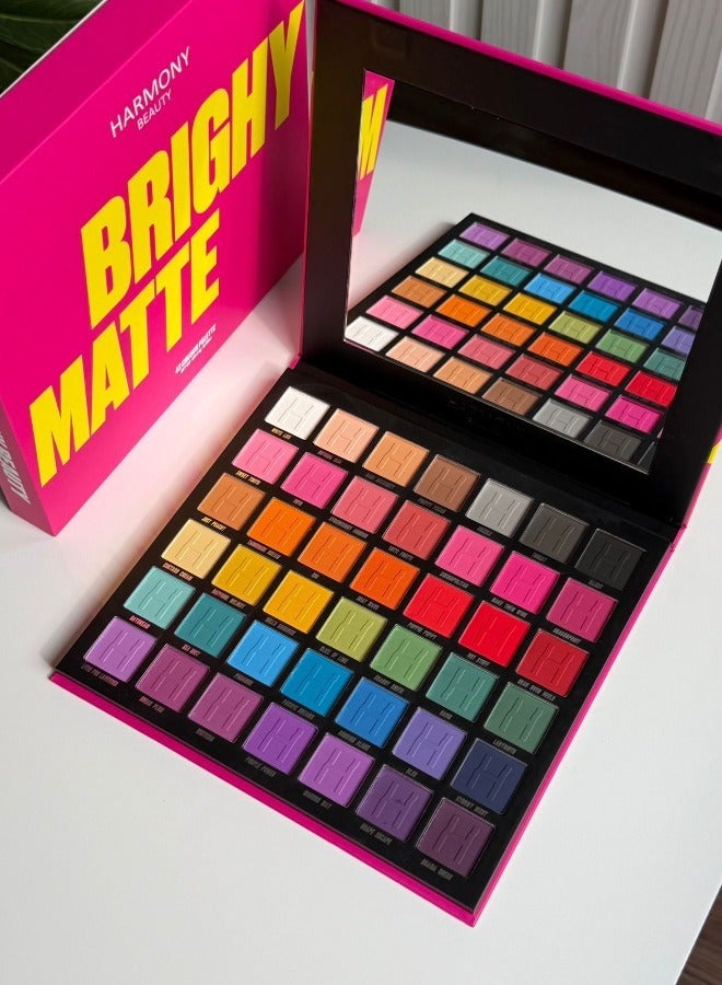 Harmony eyeshadow palette with 42 colors for irresistible looks - Image 2