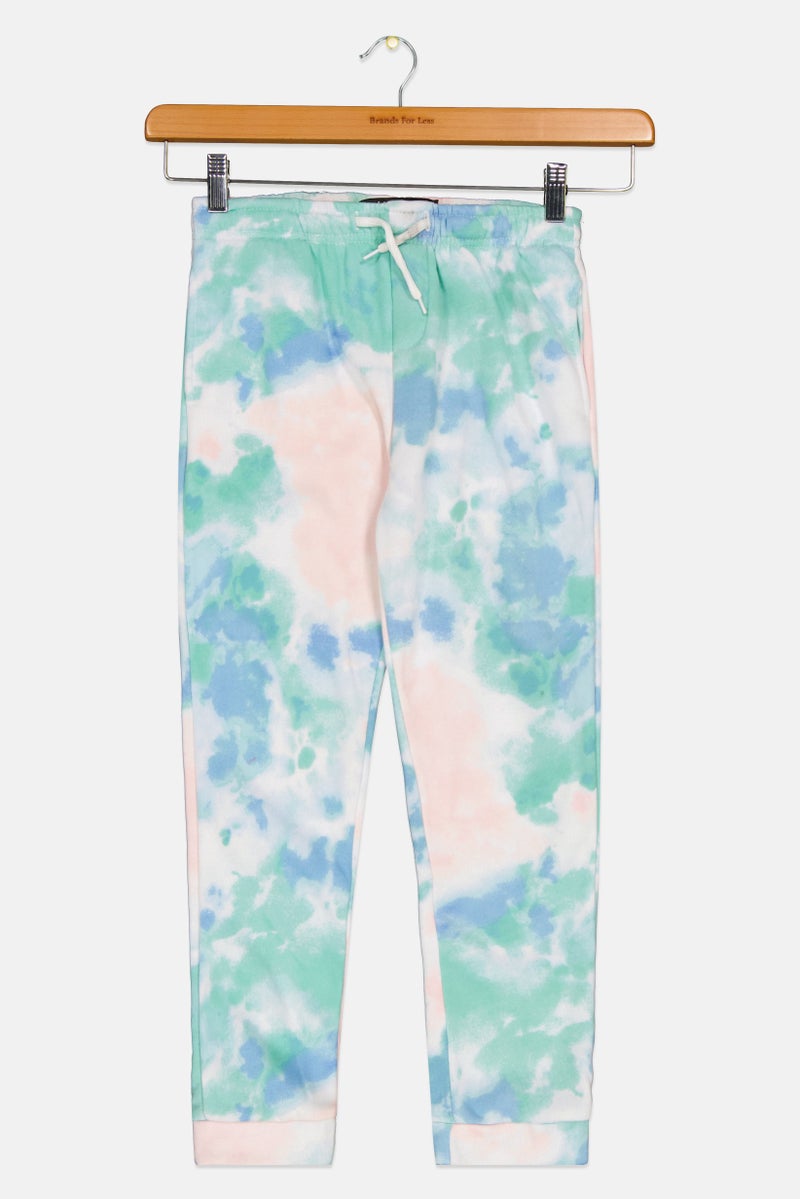 brooklyn Kids Boy Tie Dye Jogger Pants, Multicolor  - Image 1