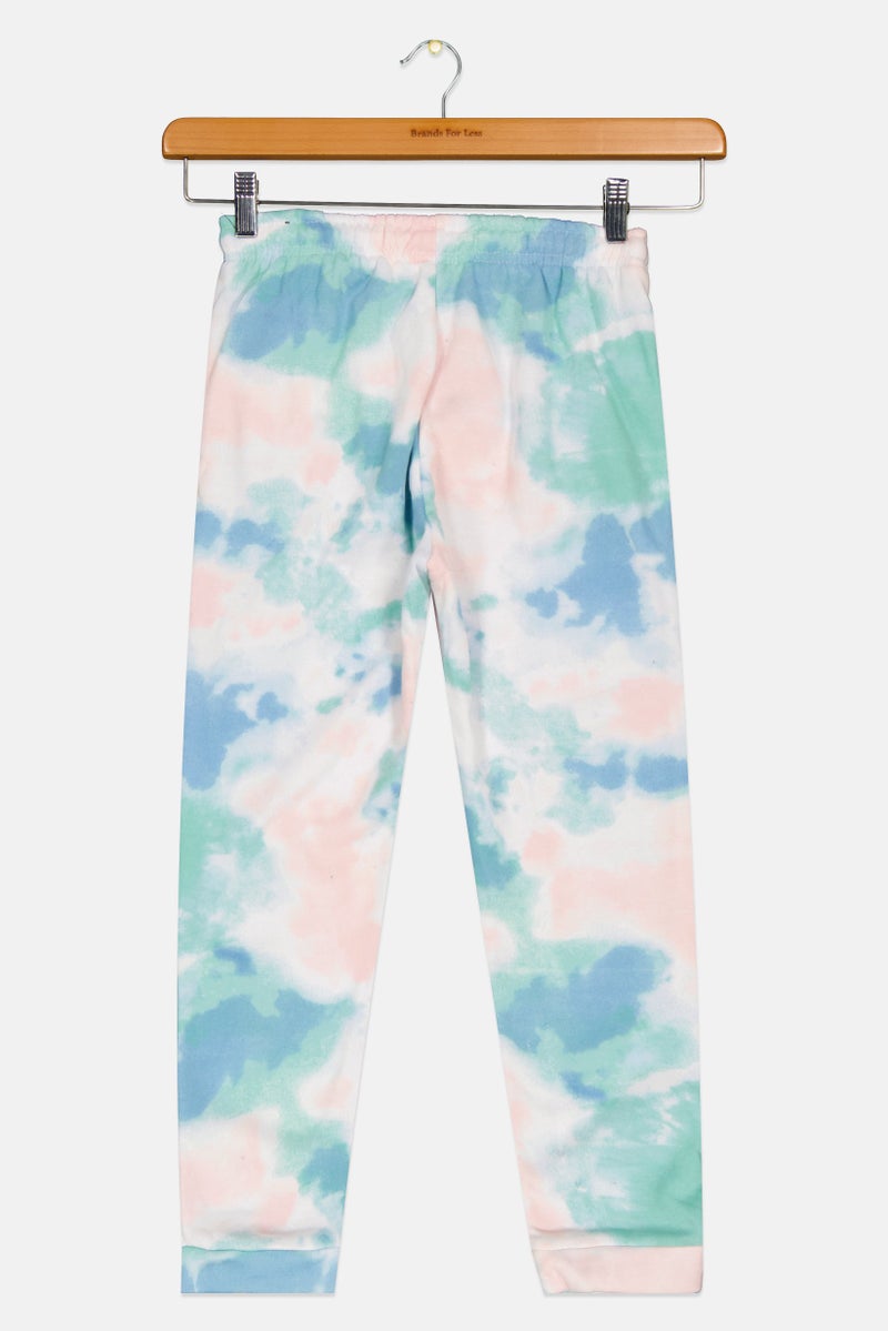 brooklyn Kids Boy Tie Dye Jogger Pants, Multicolor  - Image 2