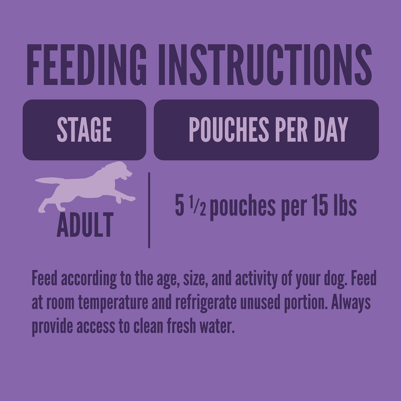 A Strong Heart Wet Dog Food Pouches, Chicken Dinner in Gravy, 3.5 oz Pouches (Pack of 24), Made in The USA with Real Chicken - Image 3