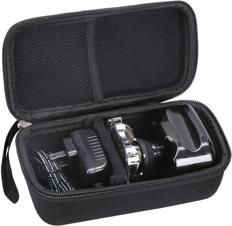 Aproca Hard Storage Travel Case, for Skull Shaver Pitbull Gold PRO/Silver PRO Head Shaver Electric Head & Face Shaver (Black-new)