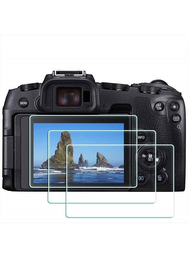 ULBTER EOS RP Glass Screen Protector for Canon EOS RP Mirrorless Digital Camera, ULBTER 9H Tempered Glass Screen Protector Edge to Edge Protection,Anti-Scrach Anti-Fingerprint Anti-Dust Anti-Bubble [3 Pack] - Image 1