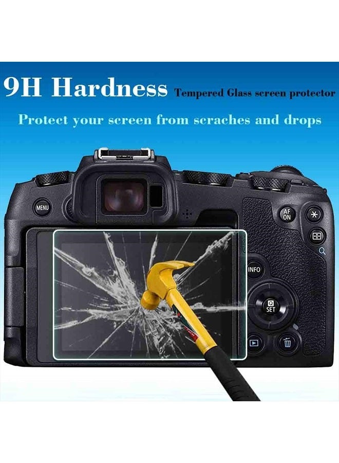 ULBTER EOS RP Glass Screen Protector for Canon EOS RP Mirrorless Digital Camera, ULBTER 9H Tempered Glass Screen Protector Edge to Edge Protection,Anti-Scrach Anti-Fingerprint Anti-Dust Anti-Bubble [3 Pack] - Image 3