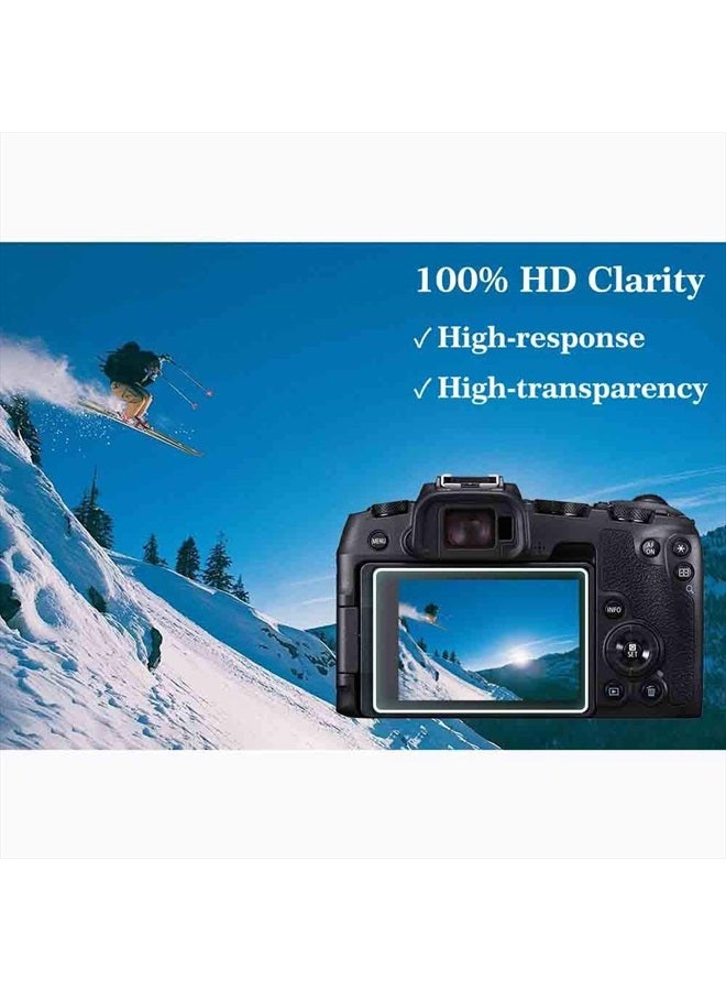 ULBTER EOS RP Glass Screen Protector for Canon EOS RP Mirrorless Digital Camera, ULBTER 9H Tempered Glass Screen Protector Edge to Edge Protection,Anti-Scrach Anti-Fingerprint Anti-Dust Anti-Bubble [3 Pack] - Image 5