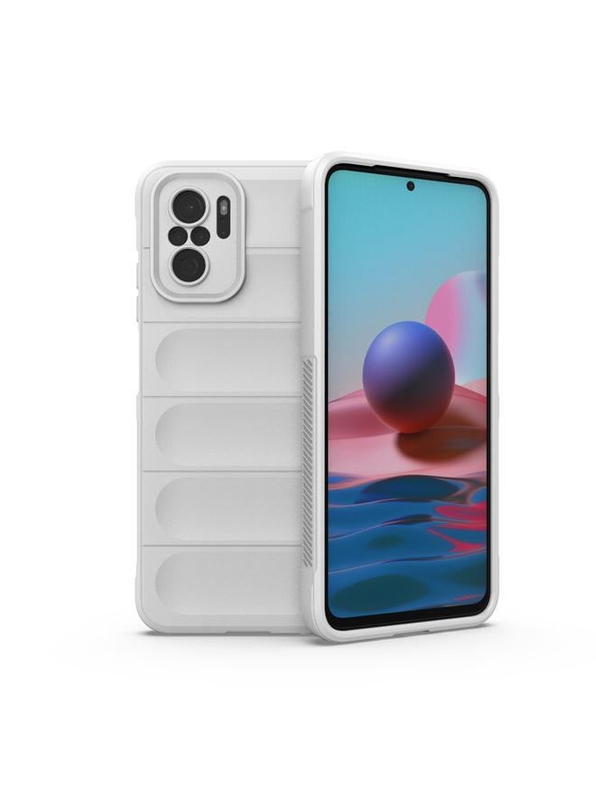 The Bros Case For Xiaomi Redmi Note 10 4G Magic Shield TPU + Flannel Phone Case