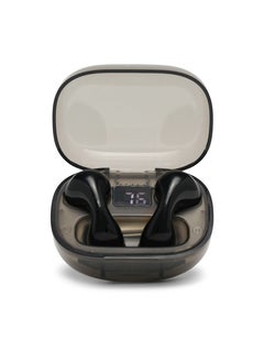 Generic Transparent wireless bluetooth headphones in-ear high sound quality long battery life black for IPhone Android  - Image 1