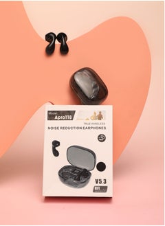 Generic Transparent wireless bluetooth headphones in-ear high sound quality long battery life black for IPhone Android  - Image 3
