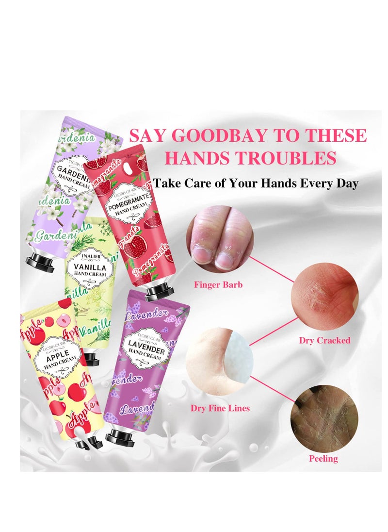 Clothes of skin 8 Pack Hand Cream Gift Set,Christmas Gifts for Women,White Elephant Gifts Stocking Stuffers for Teengirls,Mini Travel Size Lotion for Appreciation Gifts Teacher Gifts,Hand Lotionfor Dry Cracked Hands  - Image 4