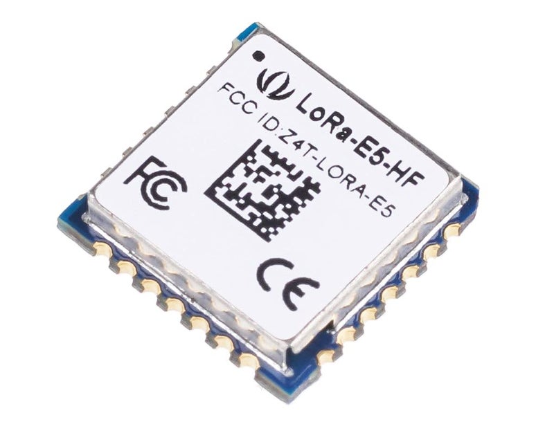 seeed studio Seeedstudio LoRa-E5 (STM32WLE5JC) Module, ARM Cortex-M4 and SX126x embedded, supports LoRaWAN on EU868 & US915 - Image 1