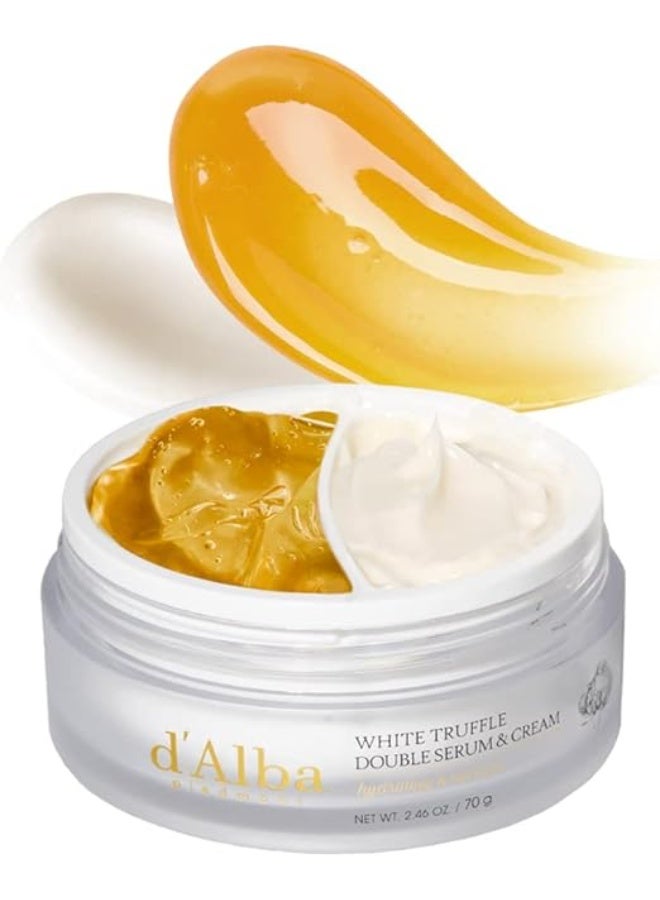 d'Alba سيروم وكريم ترافل أبيض إيطالي مزدوج بيدمونت 70 جرام - Image 1