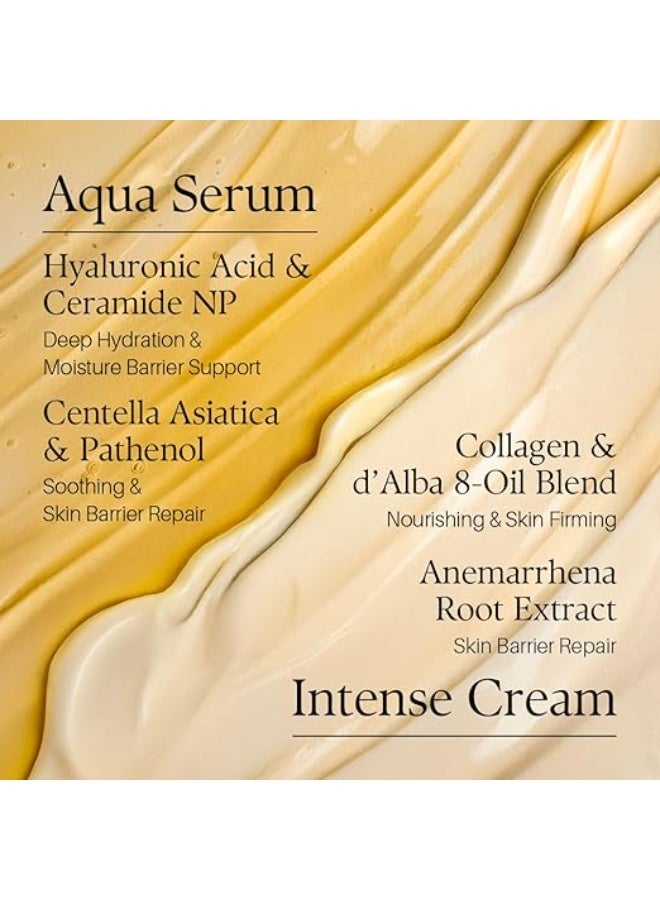 d'alba Piedmont Italian White Truffle Double Serum & Cream, customizable 2-in-1 intensive skin care, cream for elasticity and brightness, mild and vegan dual cream - Image 4