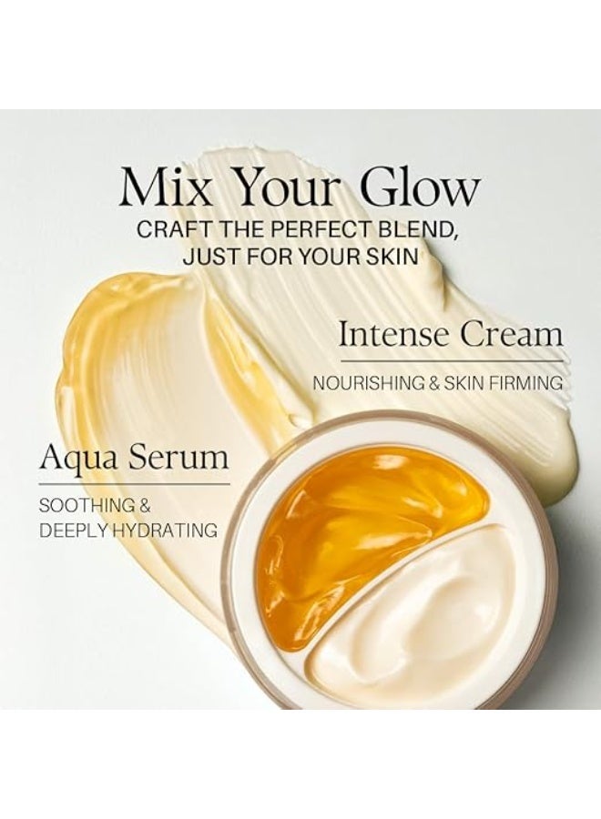 d'alba Piedmont Italian White Truffle Double Serum & Cream, customizable 2-in-1 intensive skin care, cream for elasticity and brightness, mild and vegan dual cream - Image 3