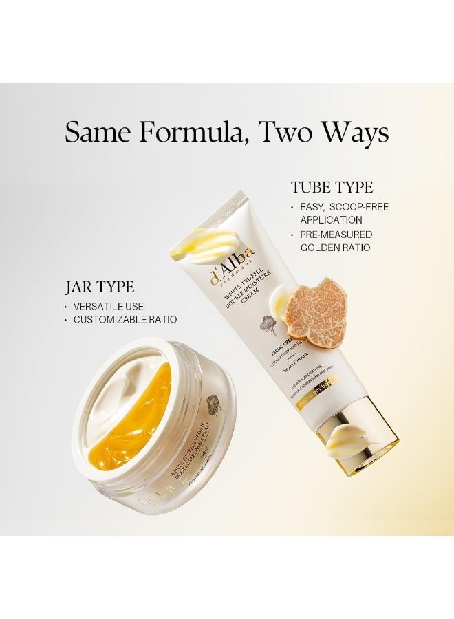 d'alba Piedmont Italian White Truffle Double Serum & Cream, customizable 2-in-1 intensive skin care, cream for elasticity and brightness, mild and vegan dual cream - Image 5