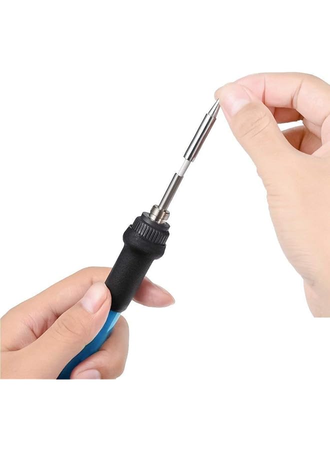 erorex Electronics Soldering Iron Welding Tool Kit 7 In 1 60W Soldering Iron Temperature Adjustable With Soldering Bits And Soldering Iron Stands For Appliance Repair Home Diy Jewelry Welding - Image 2