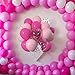 Capesaro Pink Balloons12 Inch Confetti Latex Balloons for Party DecorationsPack of 50 - Image 4