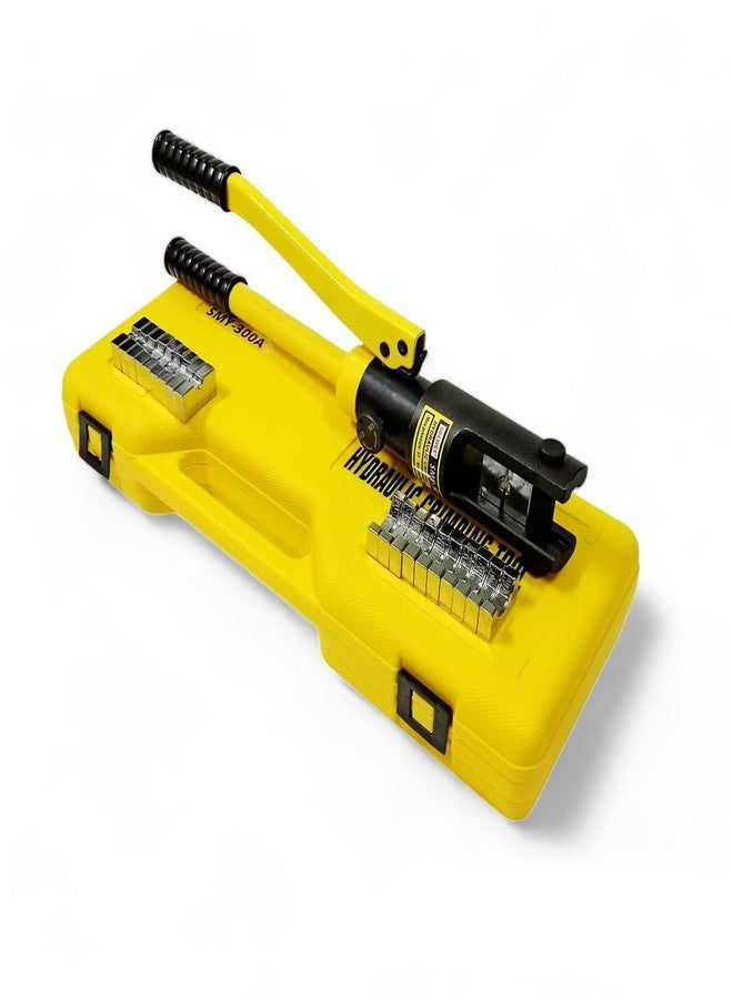 Solwet 7 Ton Hydraulic Crimping Tool with 12 dies, range 10-120 sq mm, SMY-120A for Copper and Aluminium Wire Terminal Lugs - Image 2