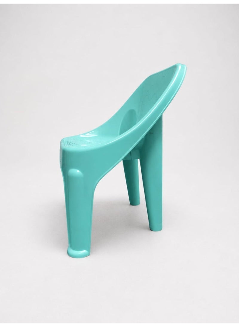 2-Piece Lightweight Plastic Kids' Chair Set – Practical and Suitable for All Activities - Image 2