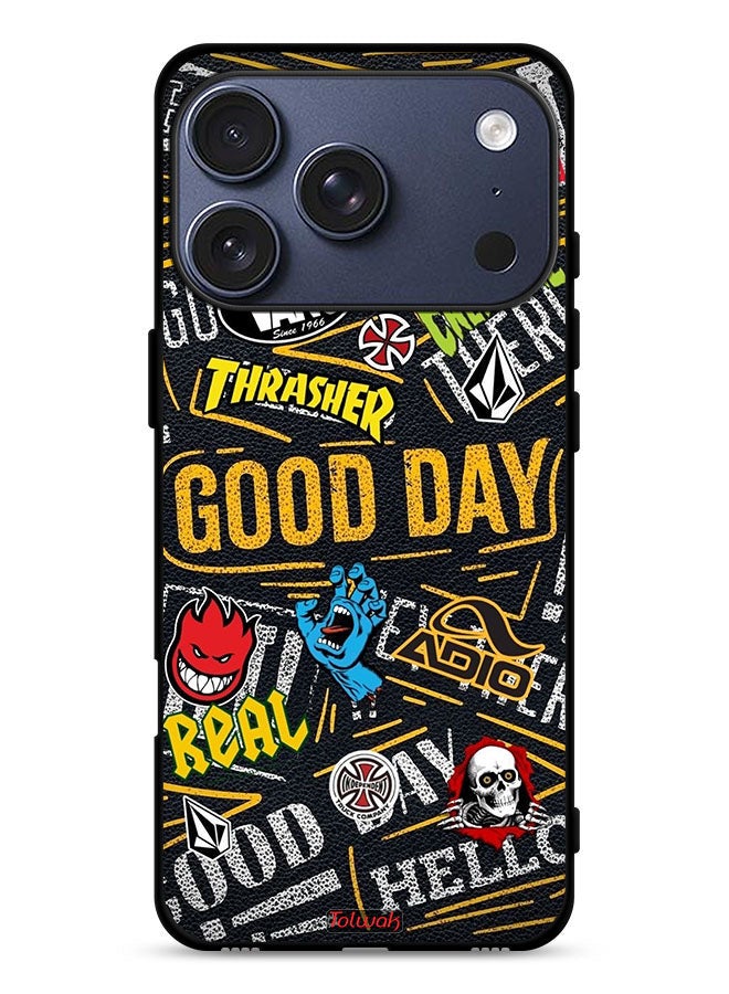 Tolwak Apple iPhone 17 Pro Protective Case Cover Good Day - Image 1