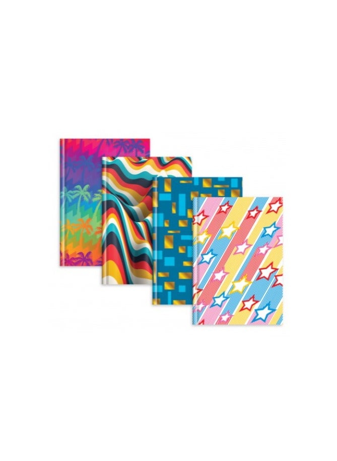 TIGER A5 Fashion Case.Bound 72Sheet  Assorted Designs - Image 1