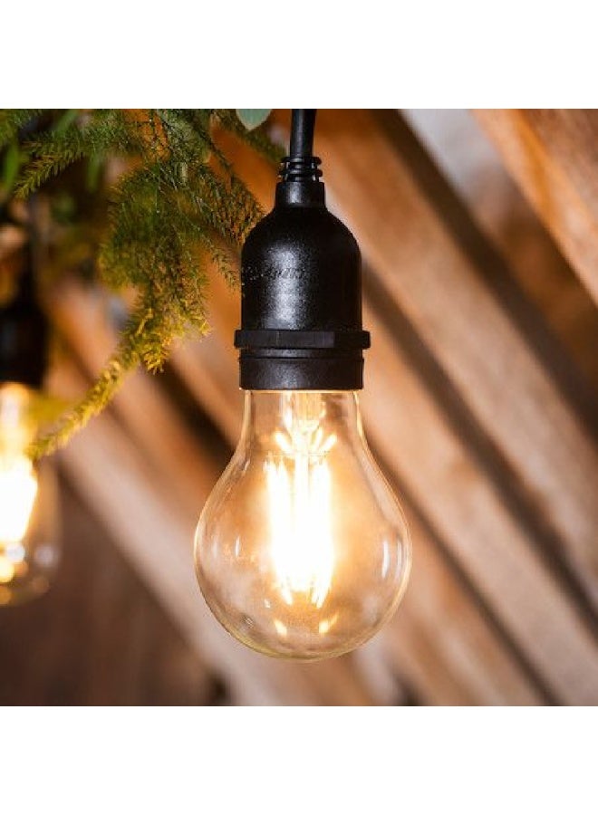 MFZ LED Bulbs 4W, E27 Base, 2700K Warm White, AC220–240V, Vintage Filament Style – Pack of 5 Pieces - Image 2