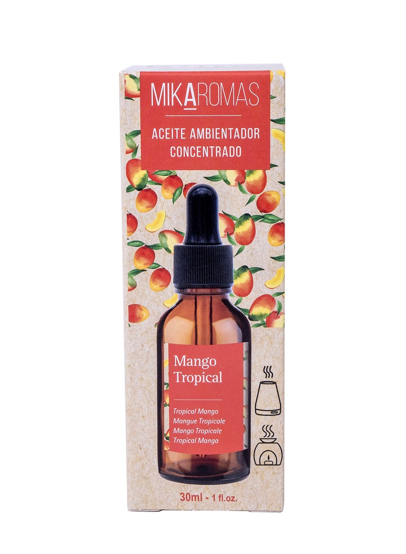 Mikaromas Fragrance Oil - Tropical Mango Aroma, 30ml|Long-Lasting Premium Scented Oil for Diffusers,Candles,Potpourri & Air Fresheners|Fresh, Juicy&Exotic Mango Fragrance for a Sweet,Summery Ambience - Image 4