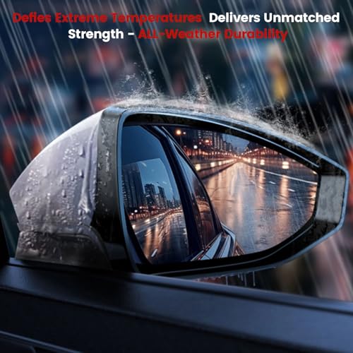 Hoiedt Passenger Side Mirror Compatible with 2009-2013 Toyota Corolla 5Pins with Power Glass Heated Manual Folding Black Right Side View Mirrors Replace TO1321247 - Image 5