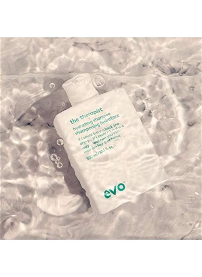 EVO The Therapist Hydrating Shampoo - Hydrates, Strengthen and Softens Whilst Improving Shine - Protects Colour Treated Hair, Helps to Detangle - 300ml / 10.1fl.oz  - Image 2
