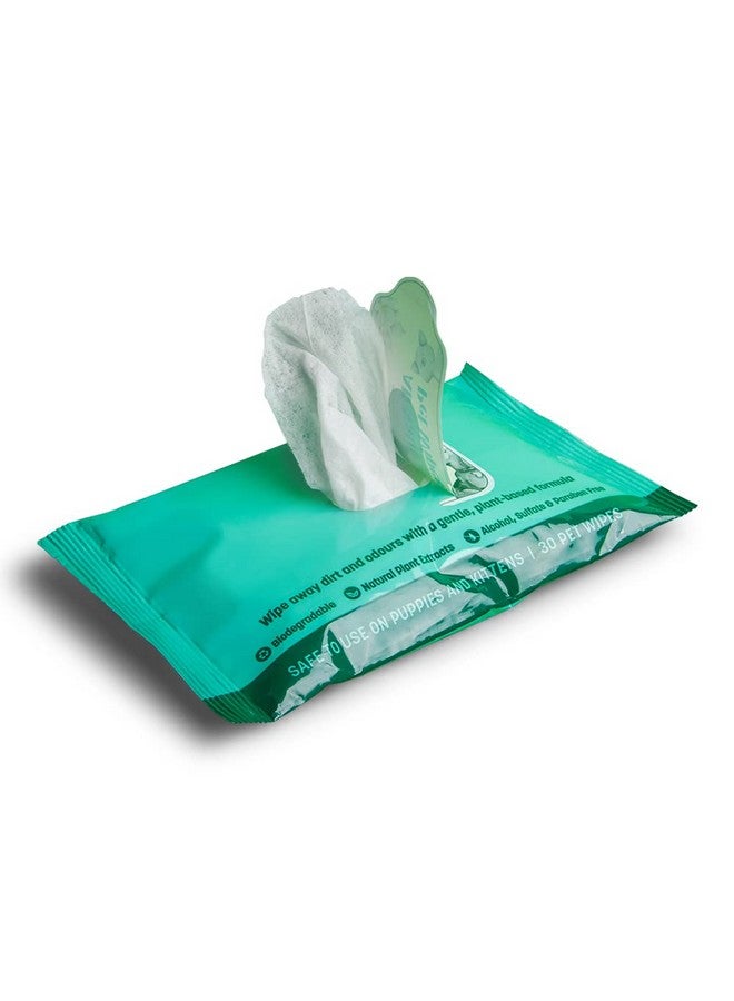 Heads Up For Tails Biodegradable Pet Wipes (80 Wipes - Pack of 1) - Image 2