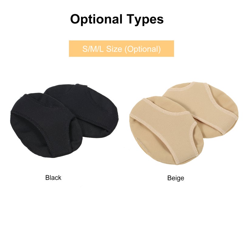 1 Pair of Forefoot Pad Metatarsal Cushions Nursing Pads Forefoot Cushioning Shoe Supports Resuable Breathable - Image 4