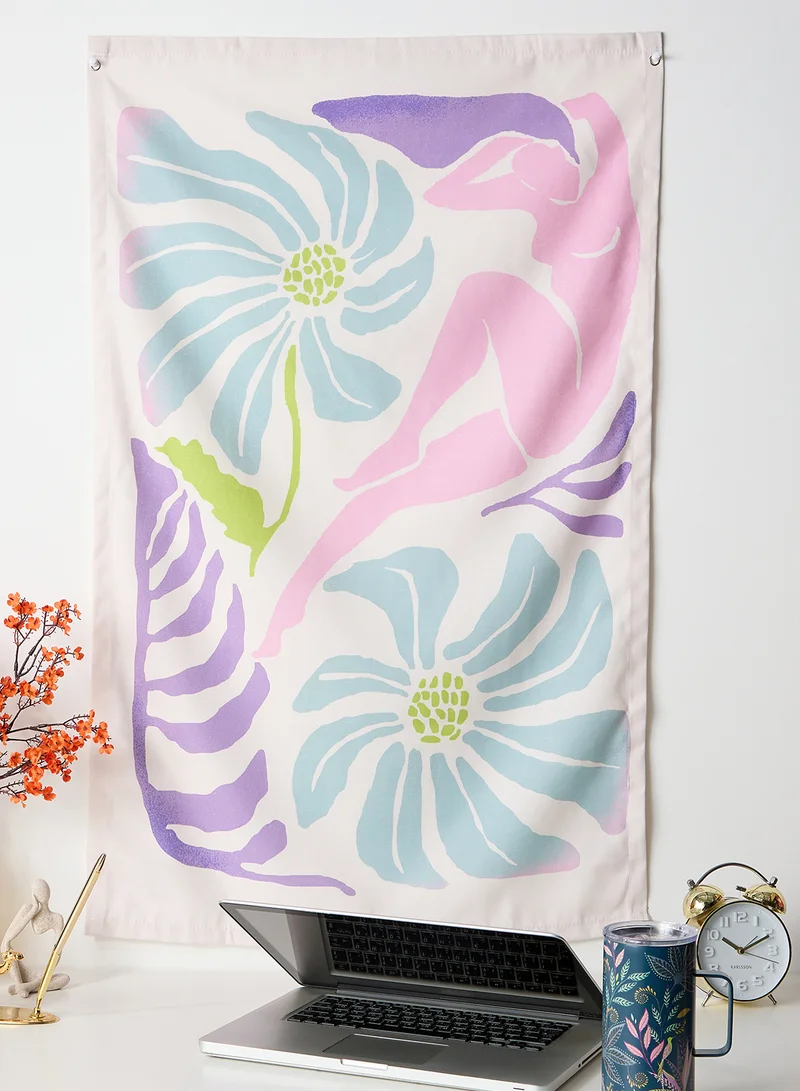 Typo Canvas Wall Hanging