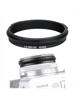 49mm Metal Lens Filter Adapter Ring for Fujifilm Fuji X100V X100F X100T X100S X100 X70 Camera & Wide Conversion Lens WCL-X100 II Installing UV CPL ND Filter Lens Cap Replace Fujifilm AR-X100 Black - pzsku/ZD94ACE51C7E2682DCDA2Z/45/_/1678994805/a1fcc62d-d04c-4141-9508-99ec45e59098