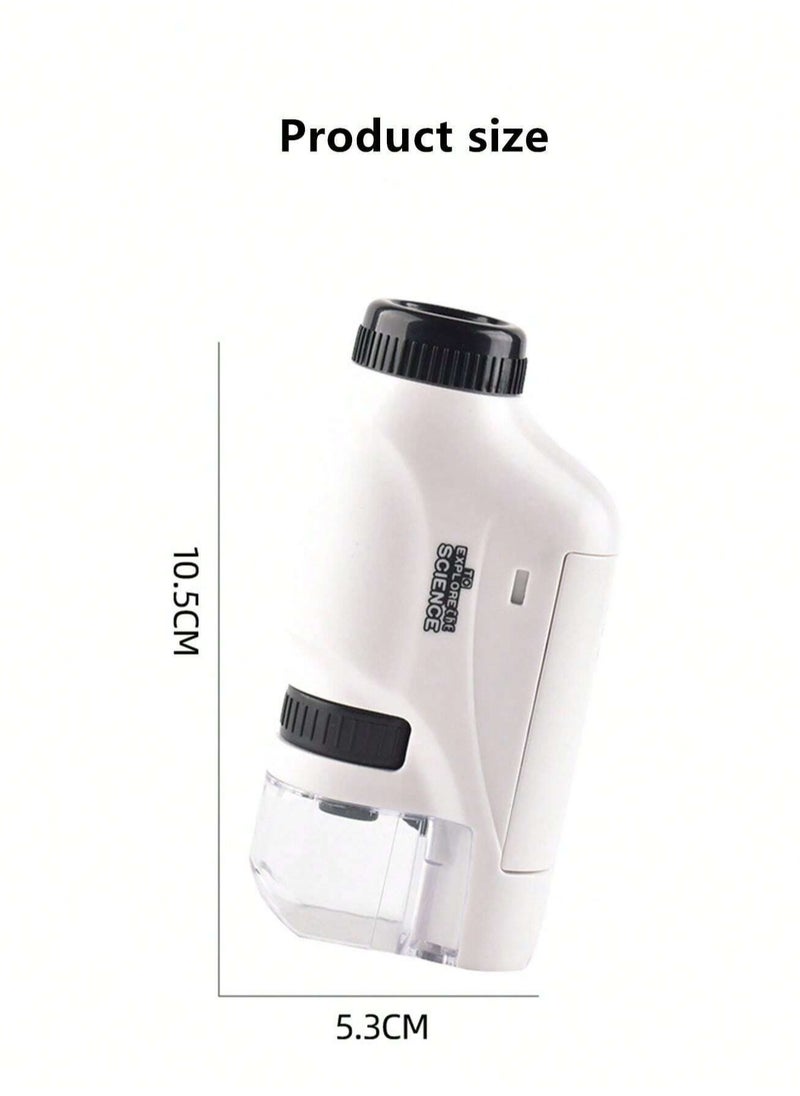 Generic Kids Portable Handheld Optical Microscope for Boys  Girls, Science Outdoor Exploration Educational Toy Gift  - Image 4