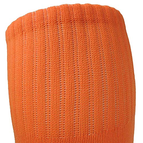 Fitliva Baseball Socks Orange Tube Socks for Sports Meeting Bulk Team (12Pack-Neon Orange) - Image 5
