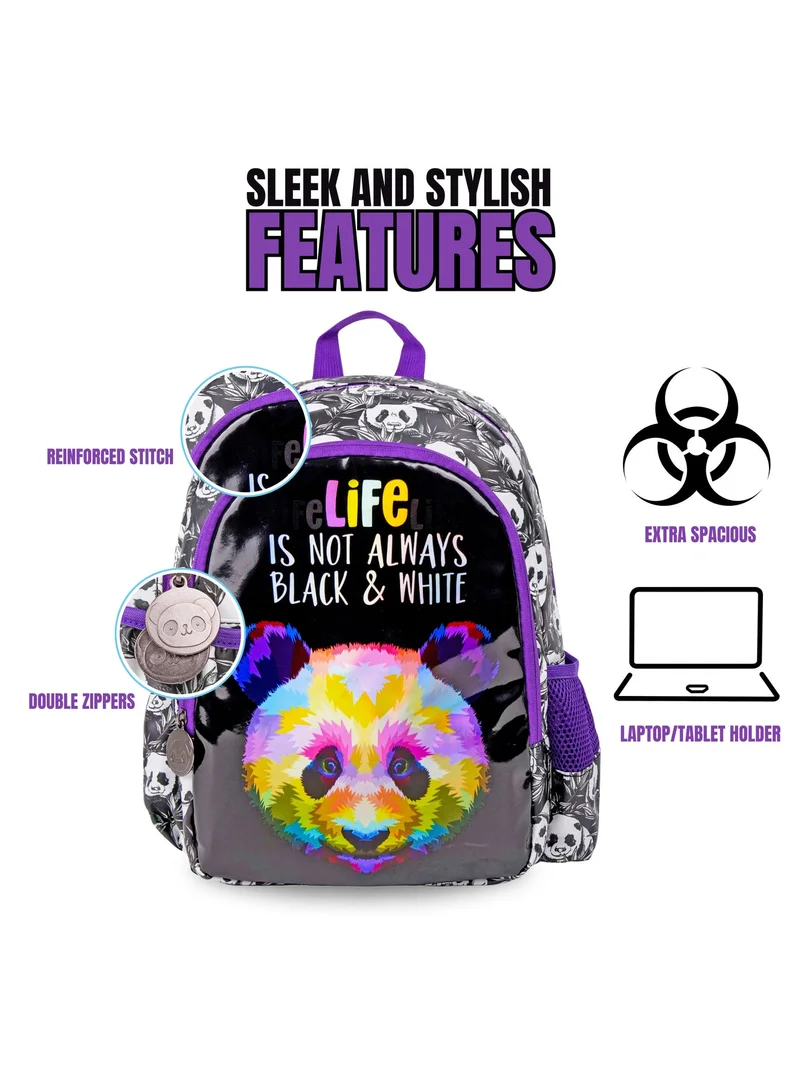 Nova  Nova Panda School Backpack 14-Inch School Bag  | Best Price UAE