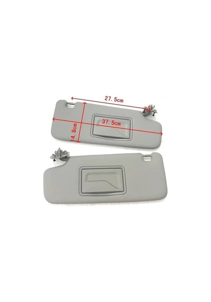 QASULER Side Sun Visor for DAEWOO Matiz 2011-2016 - Image 4